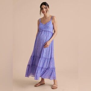 HATCH Tiered Ruffle Maxi Dress